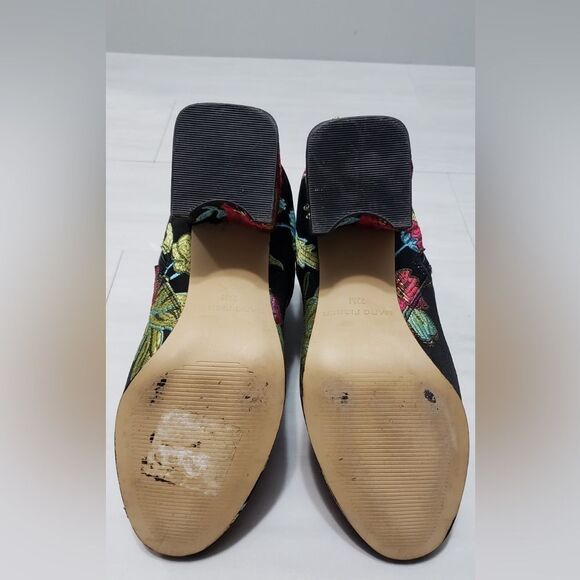 𝅺MARC Fisher Jana Floral Jacquard Boots - Picture 8 of 13
